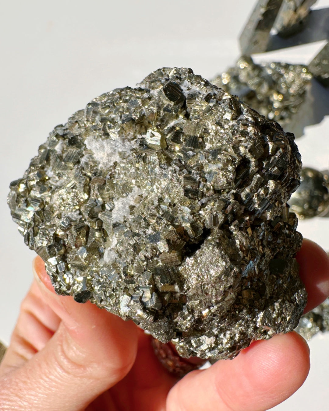 Pyrite Cluster - Baltic Mermaid