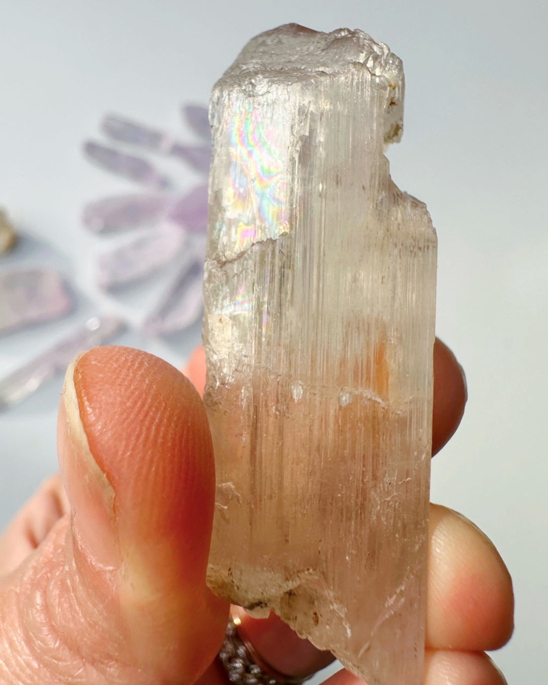 Raw Kunzite - Baltic Mermaid