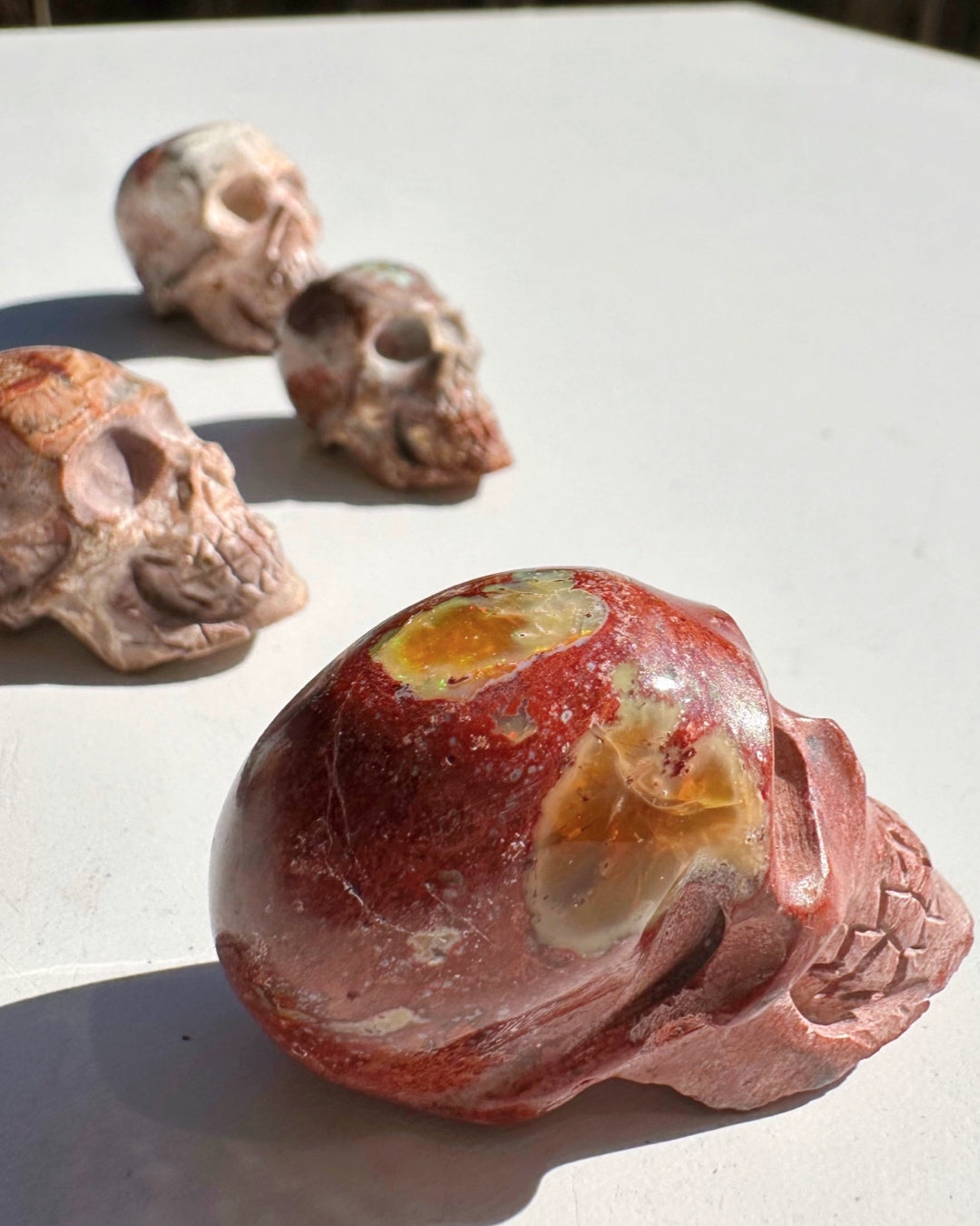 Cantera Opal Skull - Baltic Mermaid