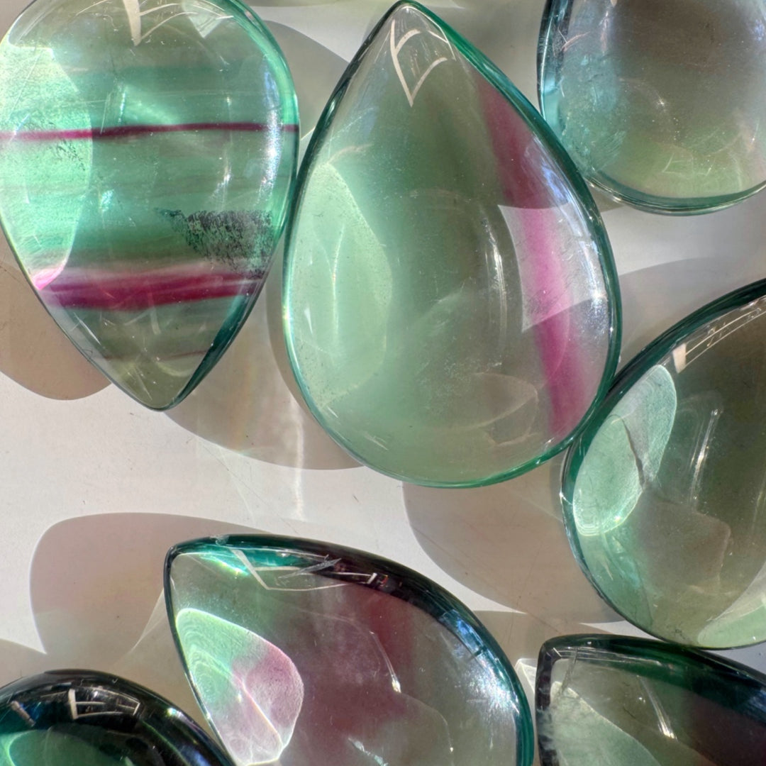 Fluorite Teardrop/Pear Shape - Old Stock - AAA - Baltic Mermaid
