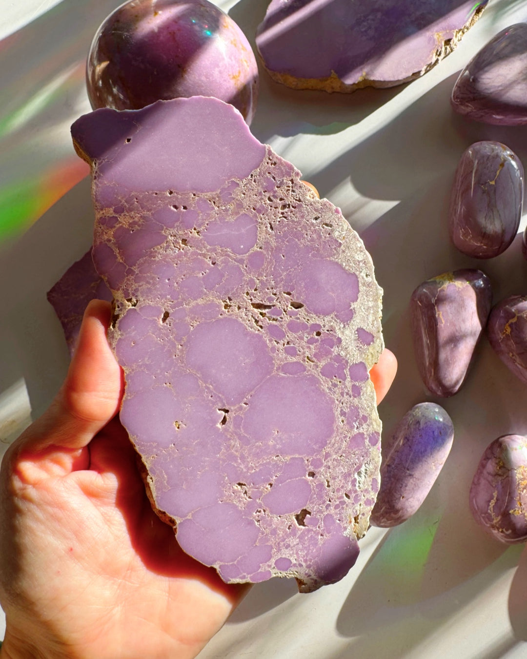 Phosphosiderite Slab - AAA - Baltic Mermaid