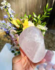 Rose Quartz Freeform - C - Baltic Mermaid
