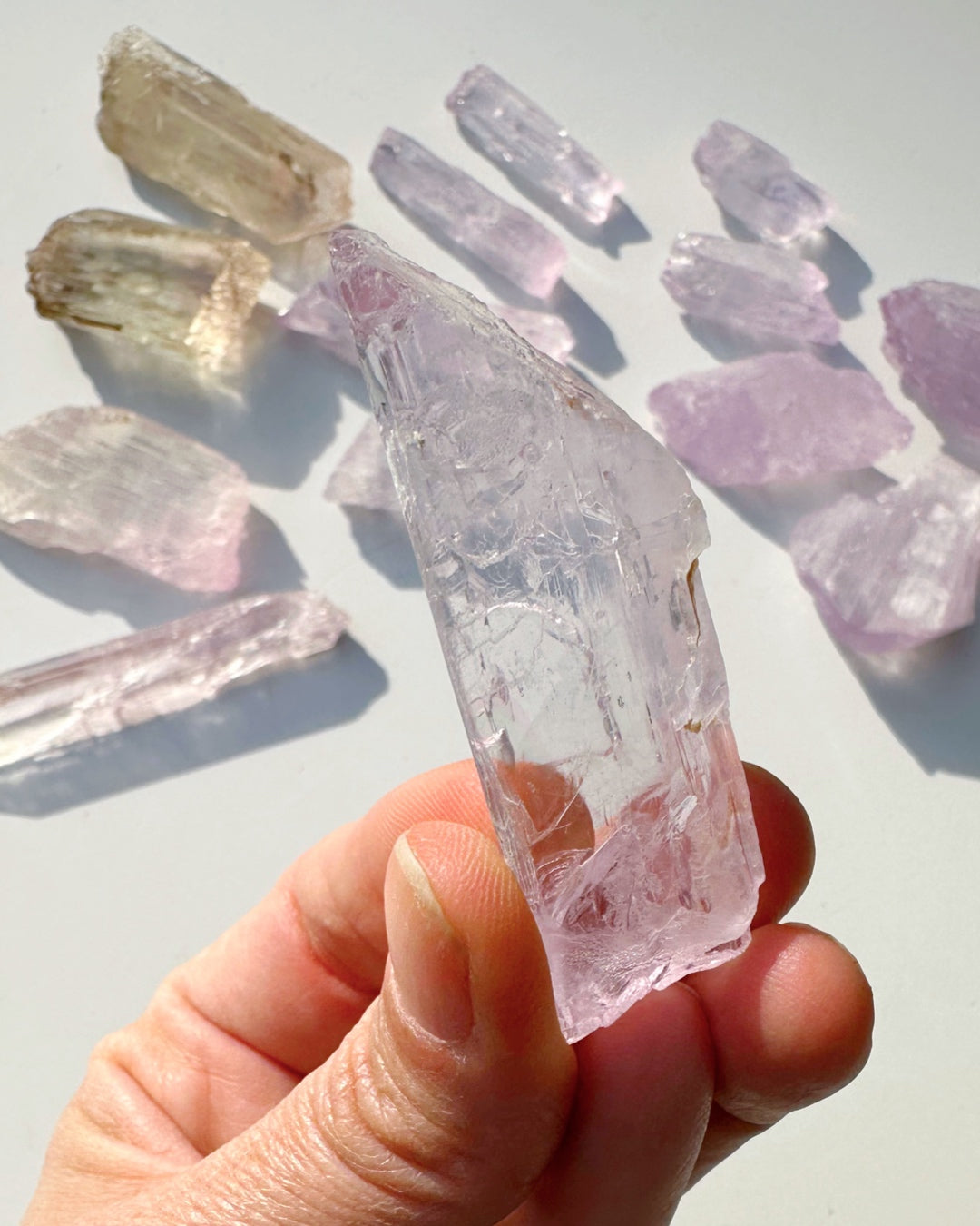 Raw Kunzite - Baltic Mermaid
