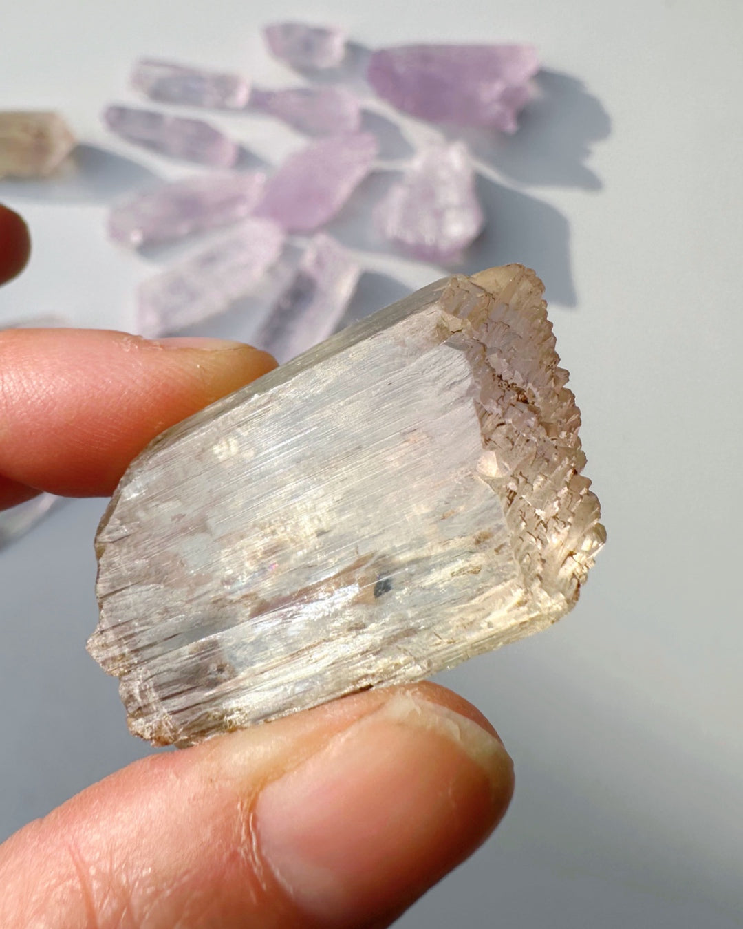 Raw Kunzite - Baltic Mermaid