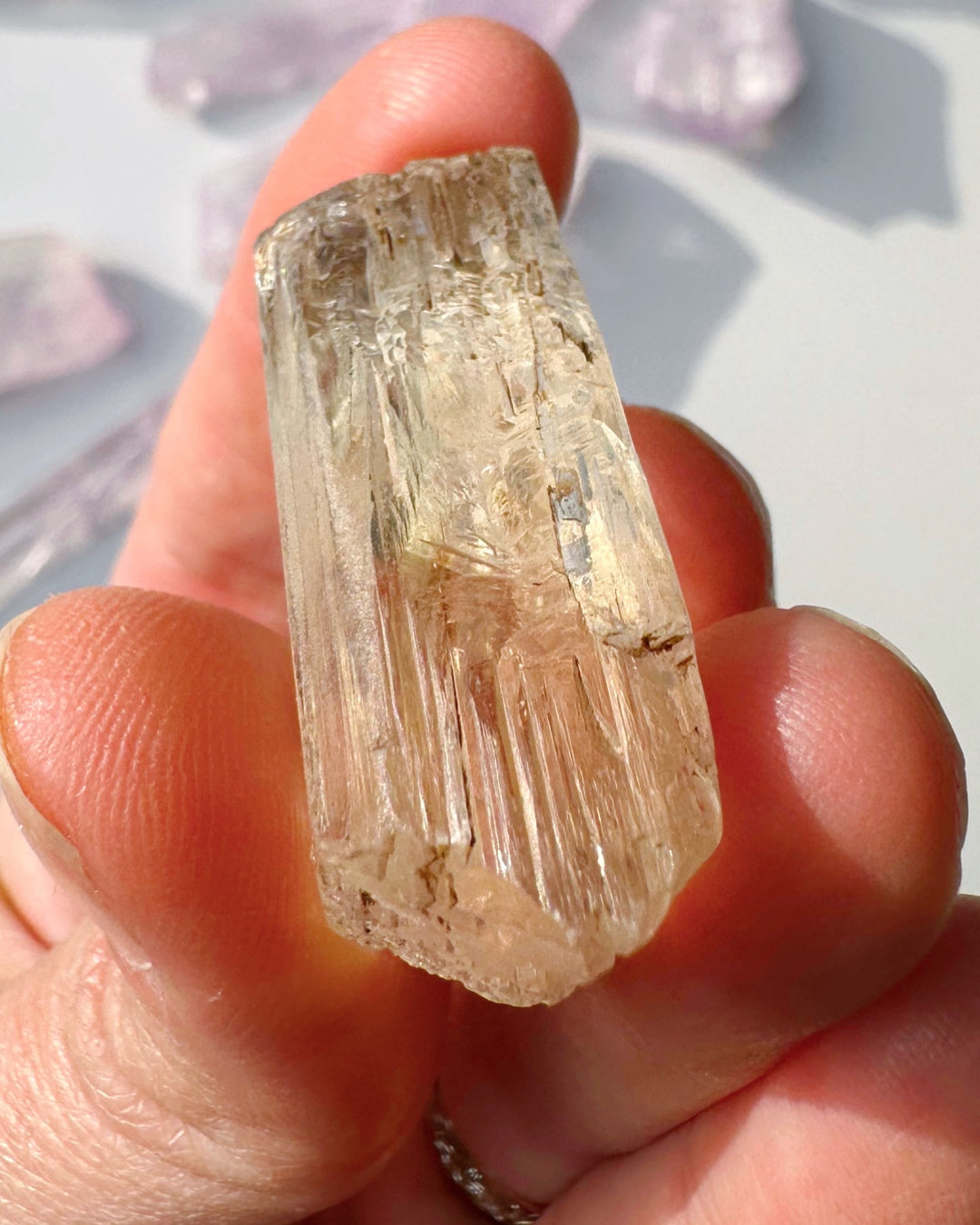 Raw Kunzite - Baltic Mermaid