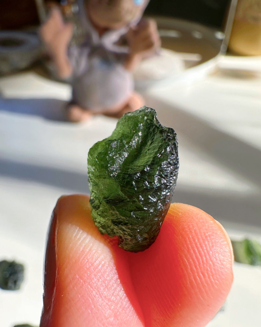 Chlum Moldavite #4 - AA - Baltic Mermaid