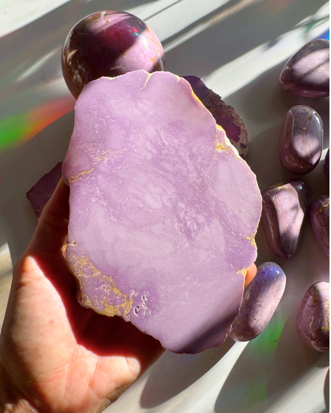 Phosphosiderite Slab - AAA - Baltic Mermaid