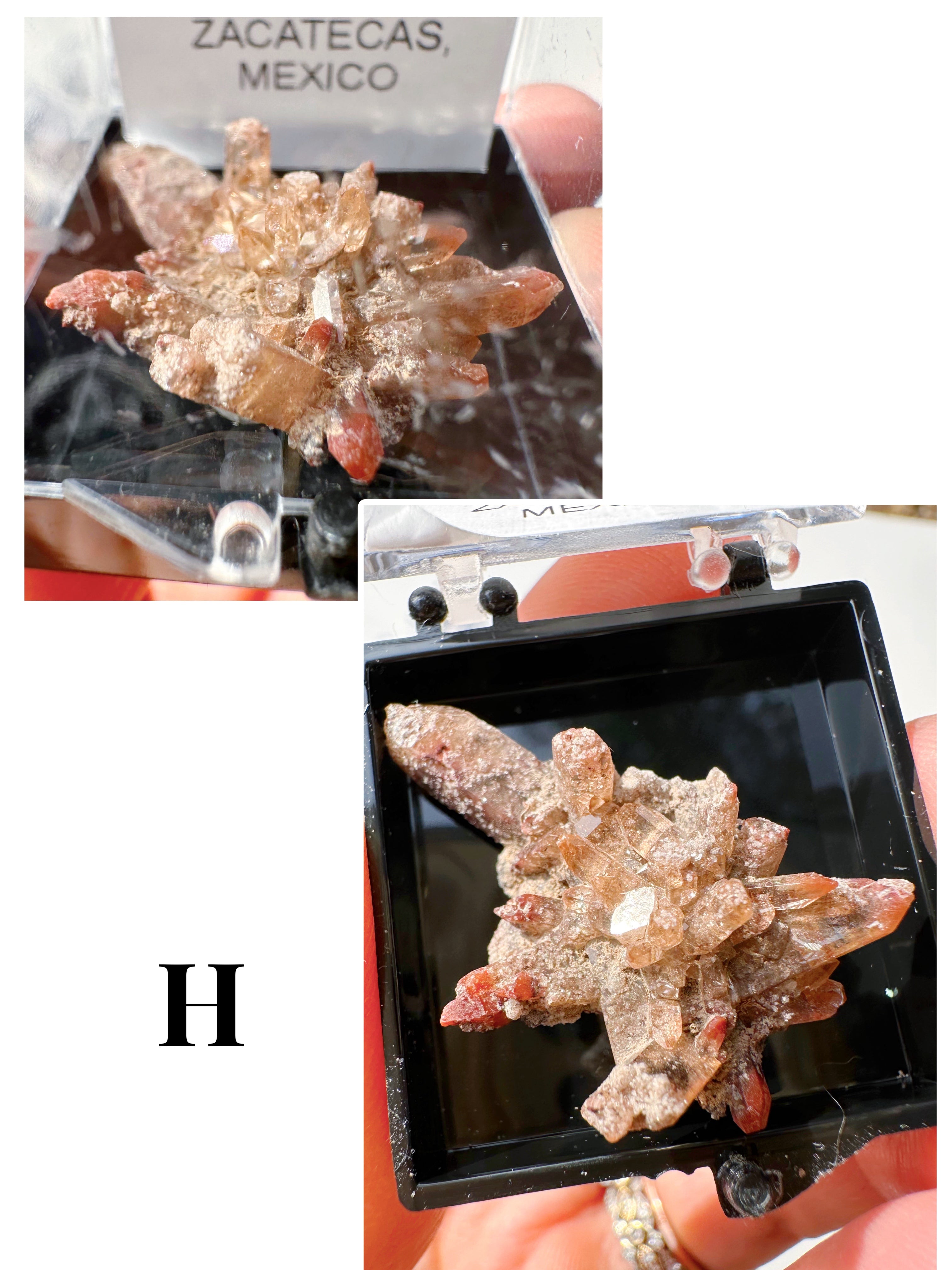 Natural Topaz Thumbnails in a Perky Box - from Zacatecas, Mexico - Baltic Mermaid