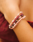 “Sunset Sorbet” - Gemstone & 14k Gold Filled Candy Bracelet Baltic Mermaid