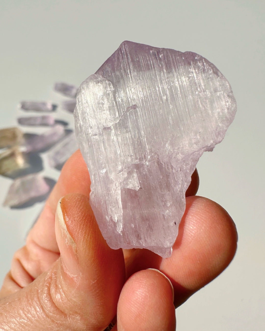 Raw Kunzite - Baltic Mermaid