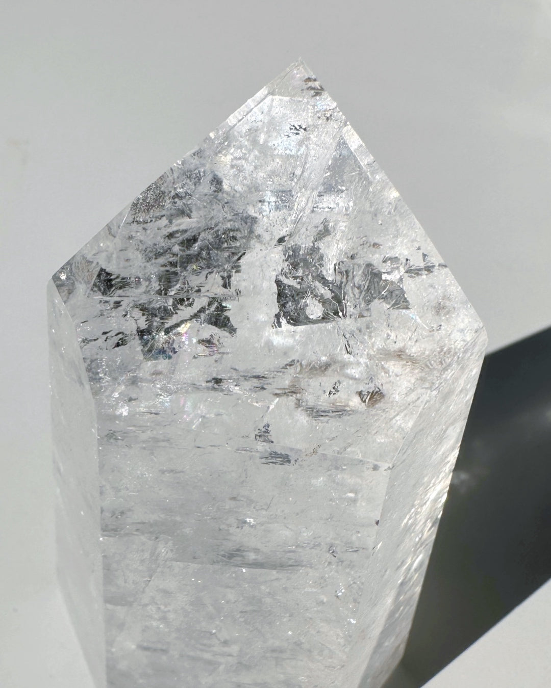 Clear Quartz Tower - Baltic Mermaid