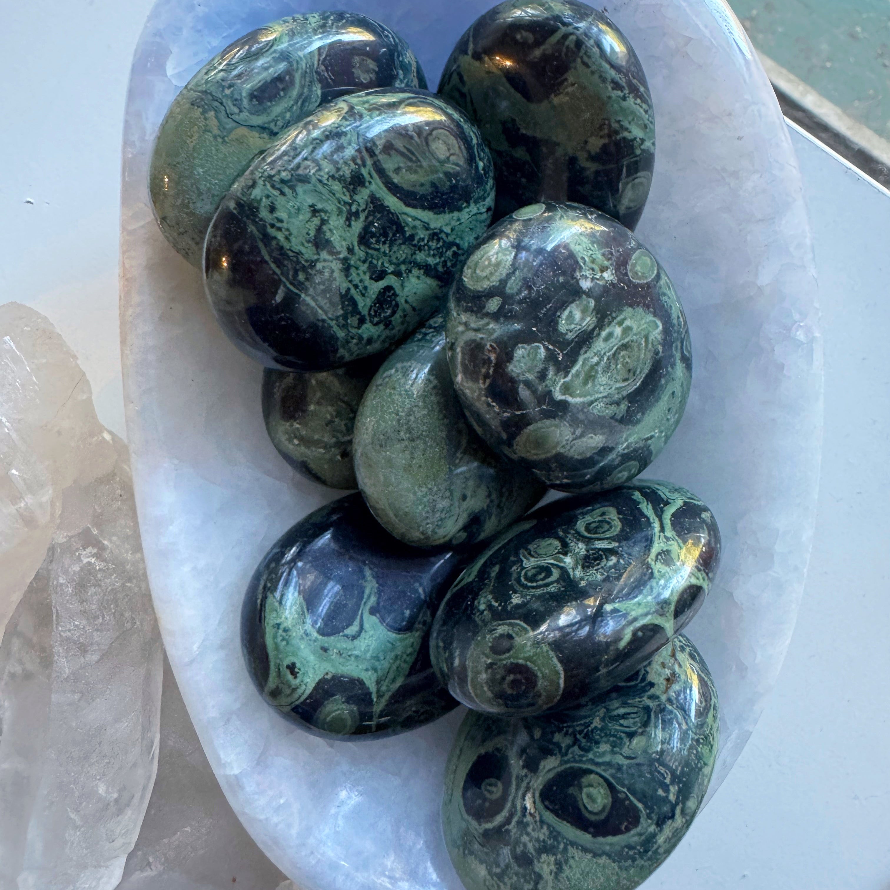 Kambaba Jasper Palm Stones Baltic Mermaid