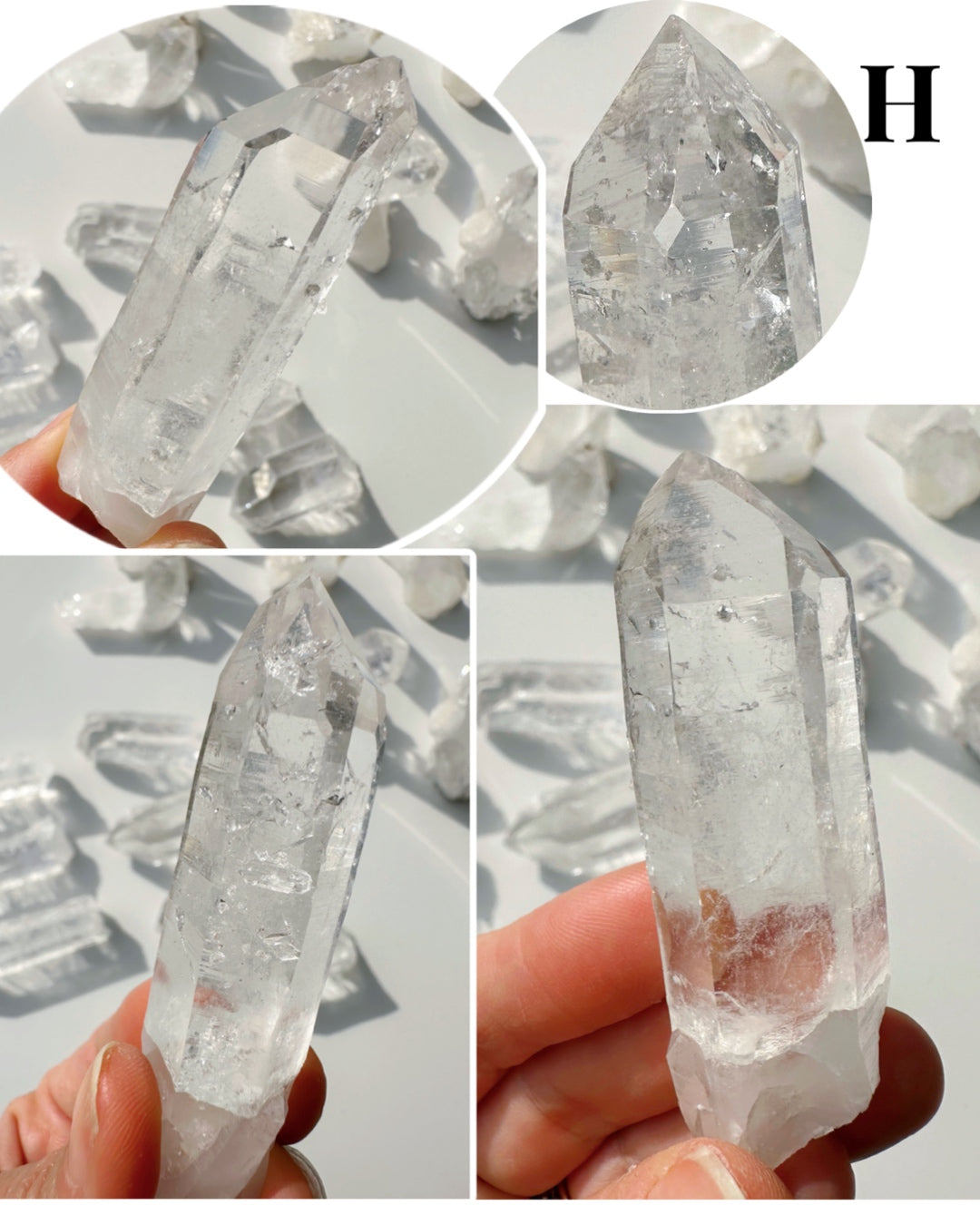 Arkansas Quartz Points - Super Clear - Baltic Mermaid