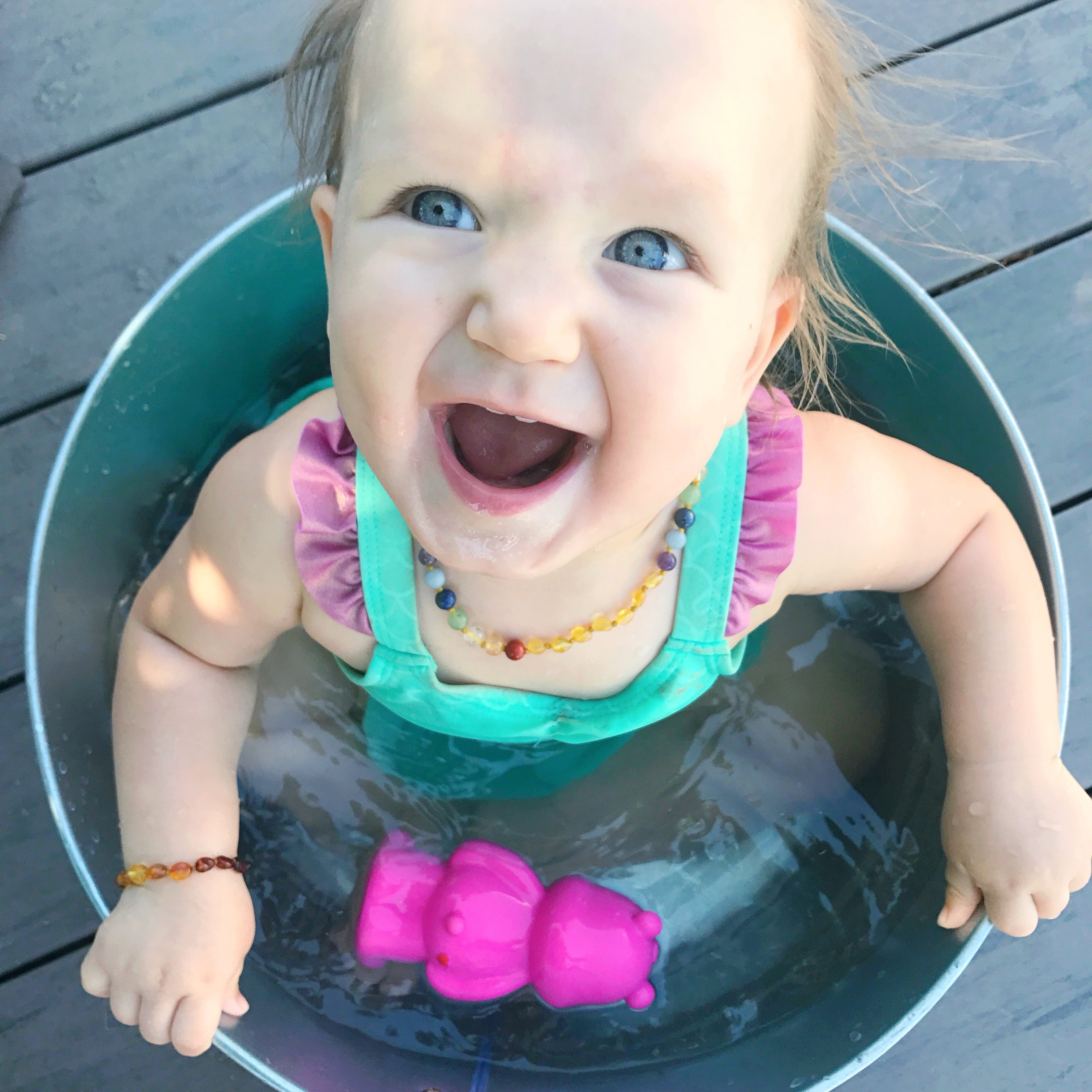 Ombré Baltic Amber Bracelet - Baltic Mermaid