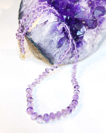 Amethyst Candy Necklace