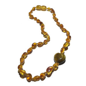 Tiger Heart Necklace - Baltic Mermaid