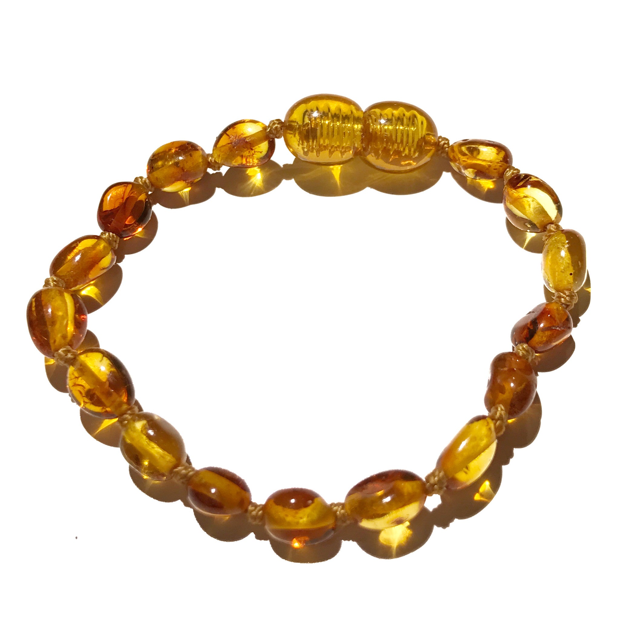 Basic Baltic Amber Bracelet - Baltic Mermaid