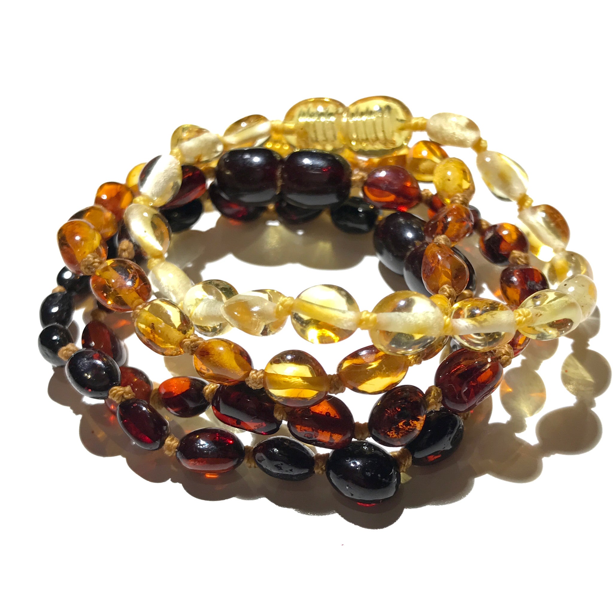 Basic Baltic Amber Bracelet - Baltic Mermaid