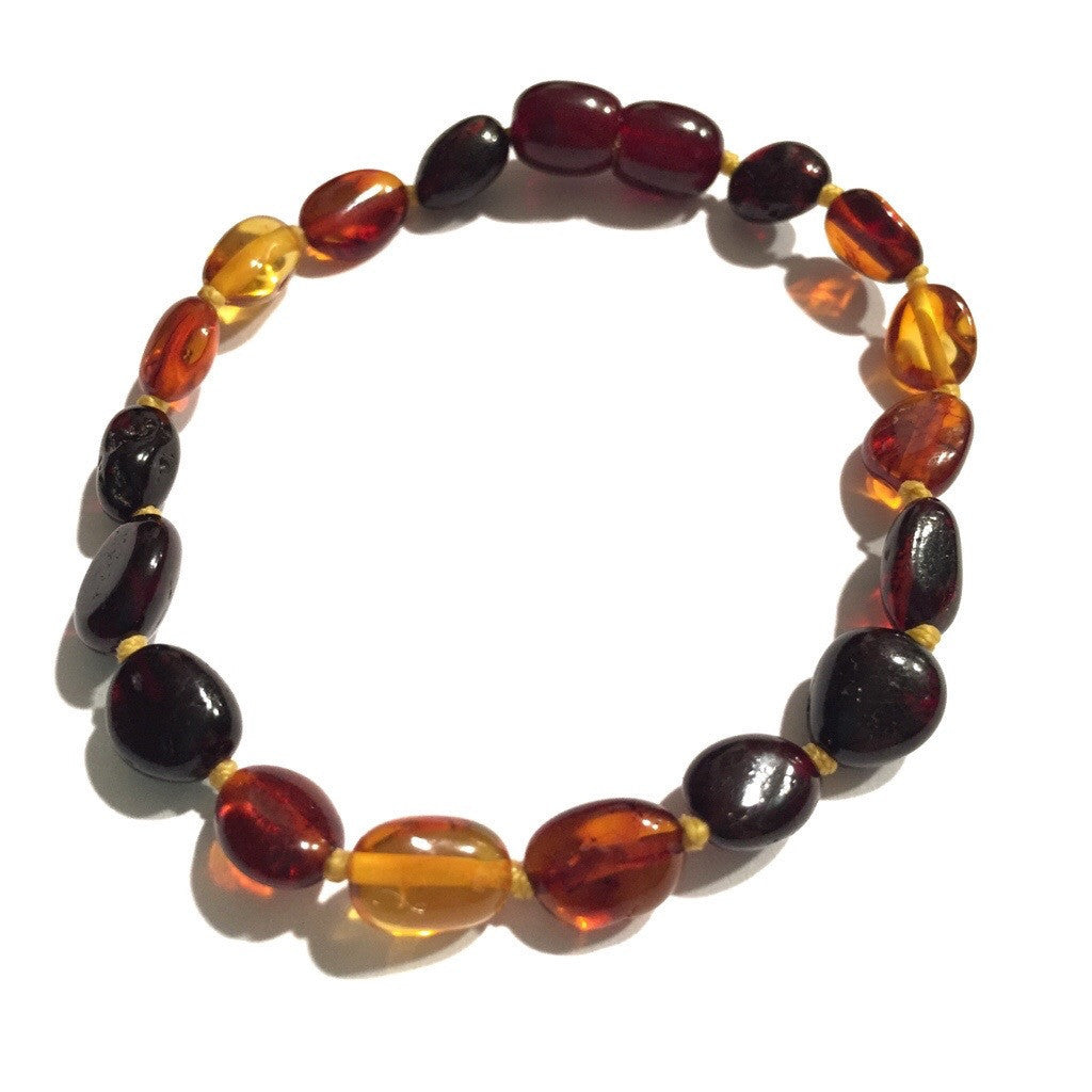 Calico Baltic Amber Bracelet - Baltic Mermaid