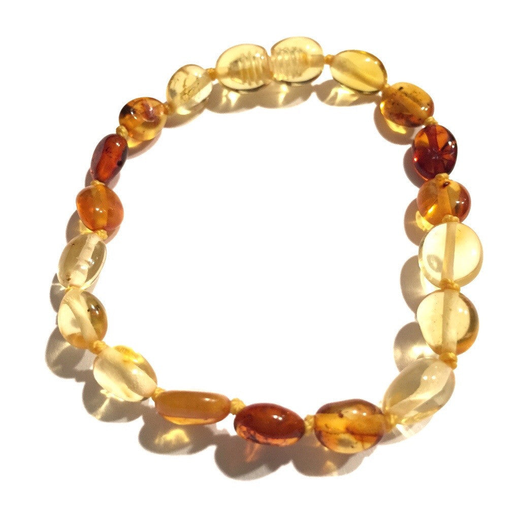 Calico Baltic Amber Bracelet - Baltic Mermaid