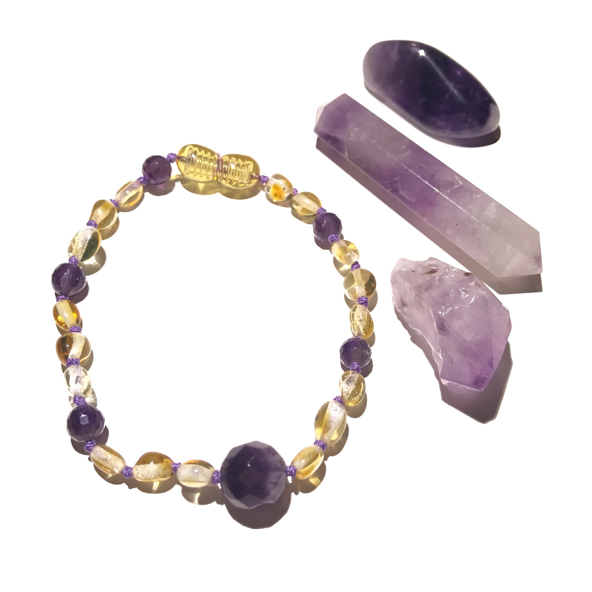 Camilla Baltic Amber Bracelet - Baltic Mermaid