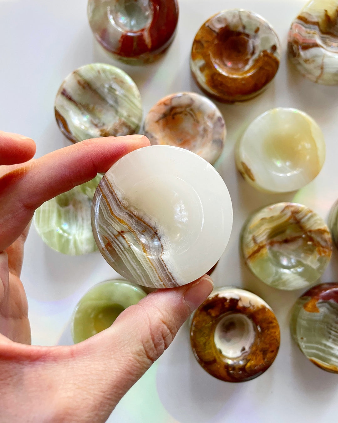 Onyx Sphere Stands - Baltic Mermaid