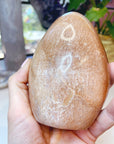Peach Moonstone Freeform - Baltic Mermaid