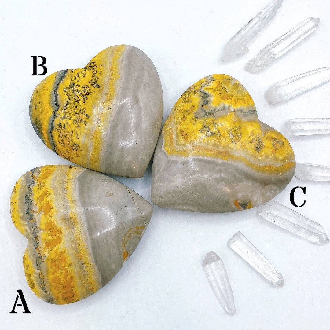 Bumblebee Jasper Hearts - Baltic Mermaid