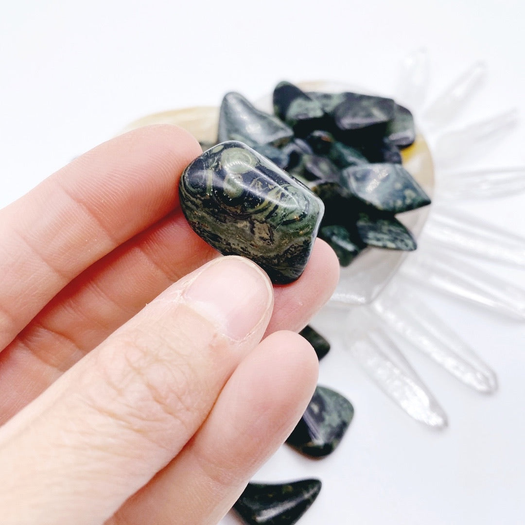 Kambaba Jasper Tumbled Stones - Baltic Mermaid