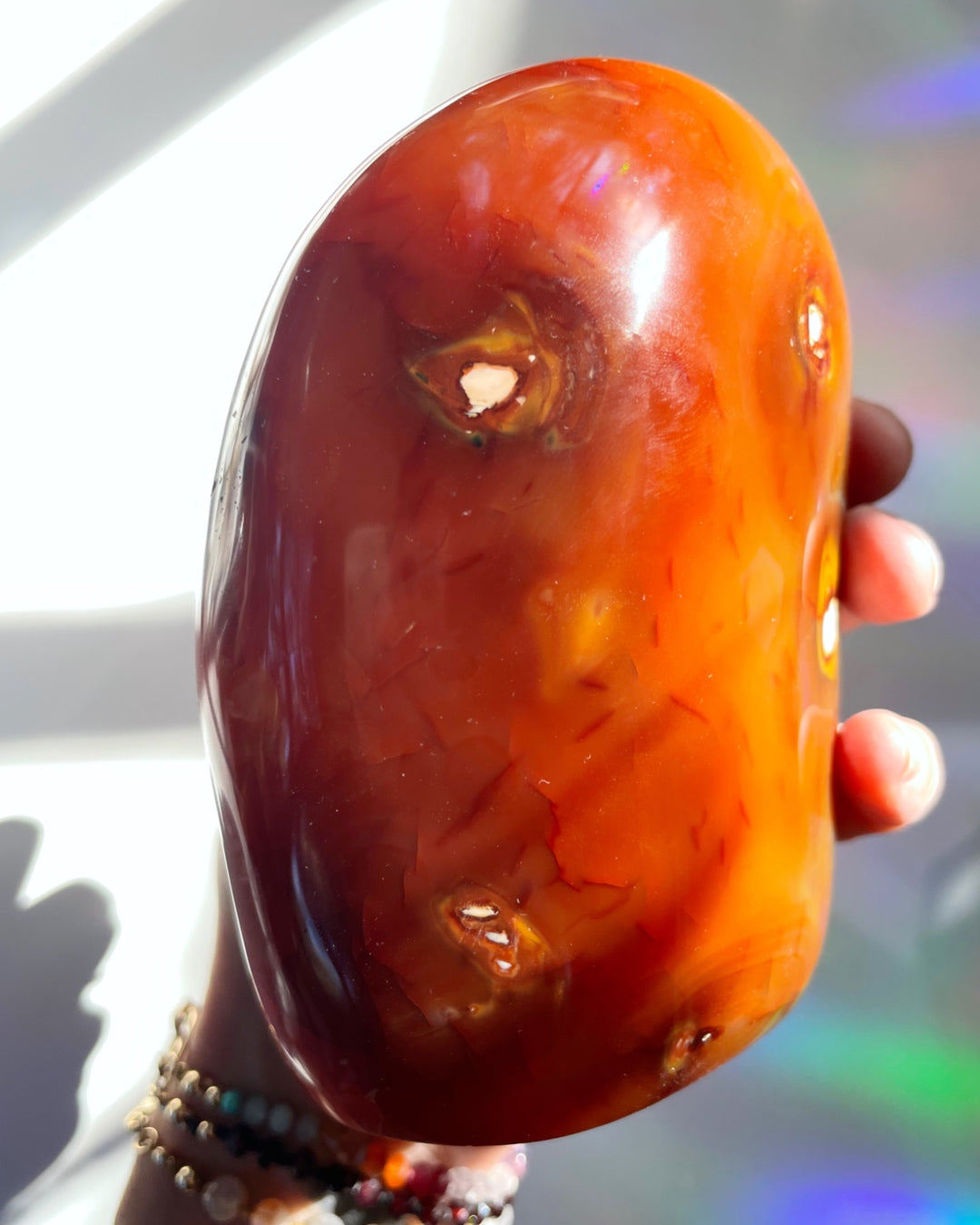 Carnelian Agate Freeform - Baltic Mermaid