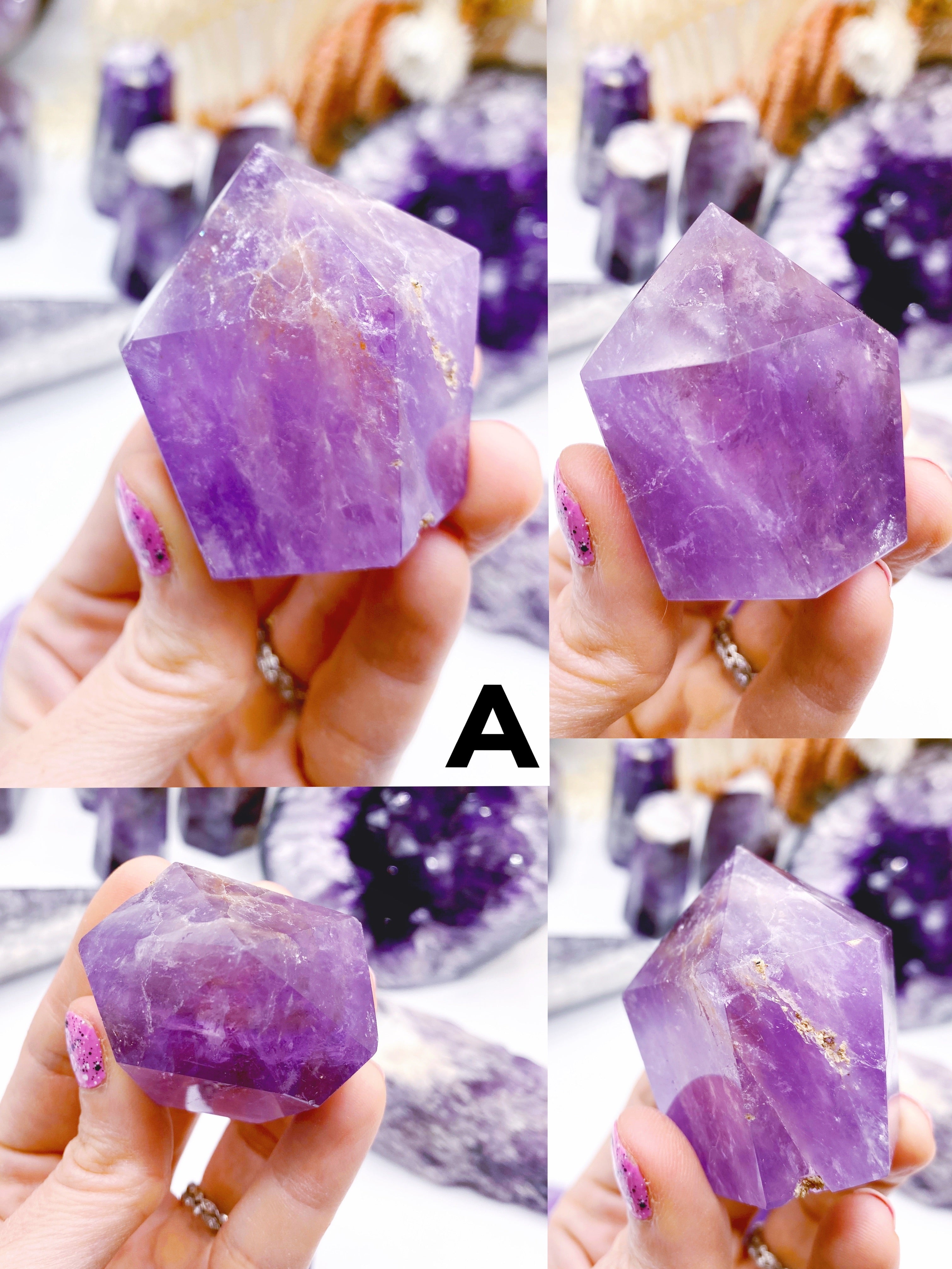 Amethyst Points - Baltic Mermaid