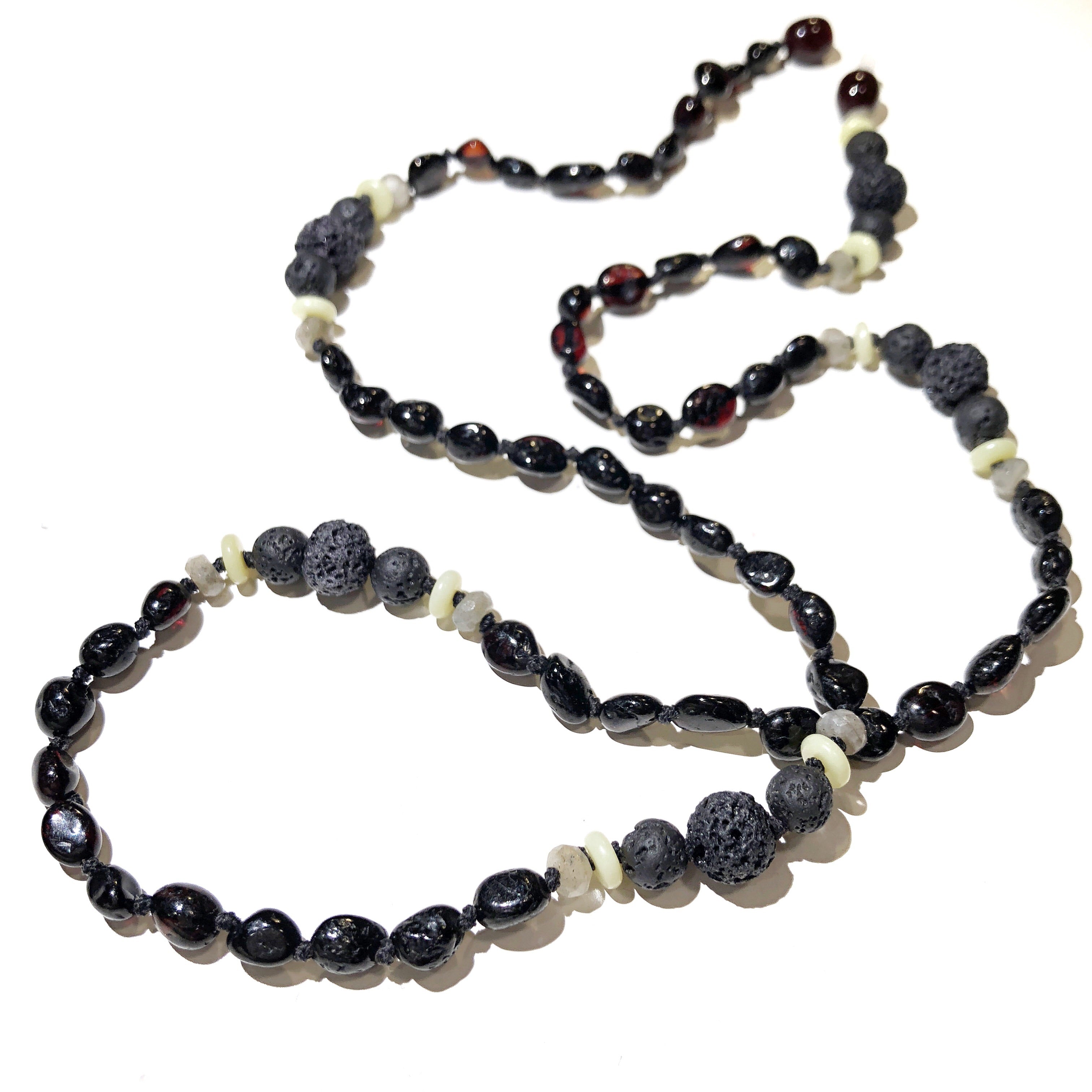 Midnight Diffuser Necklace - Baltic Mermaid