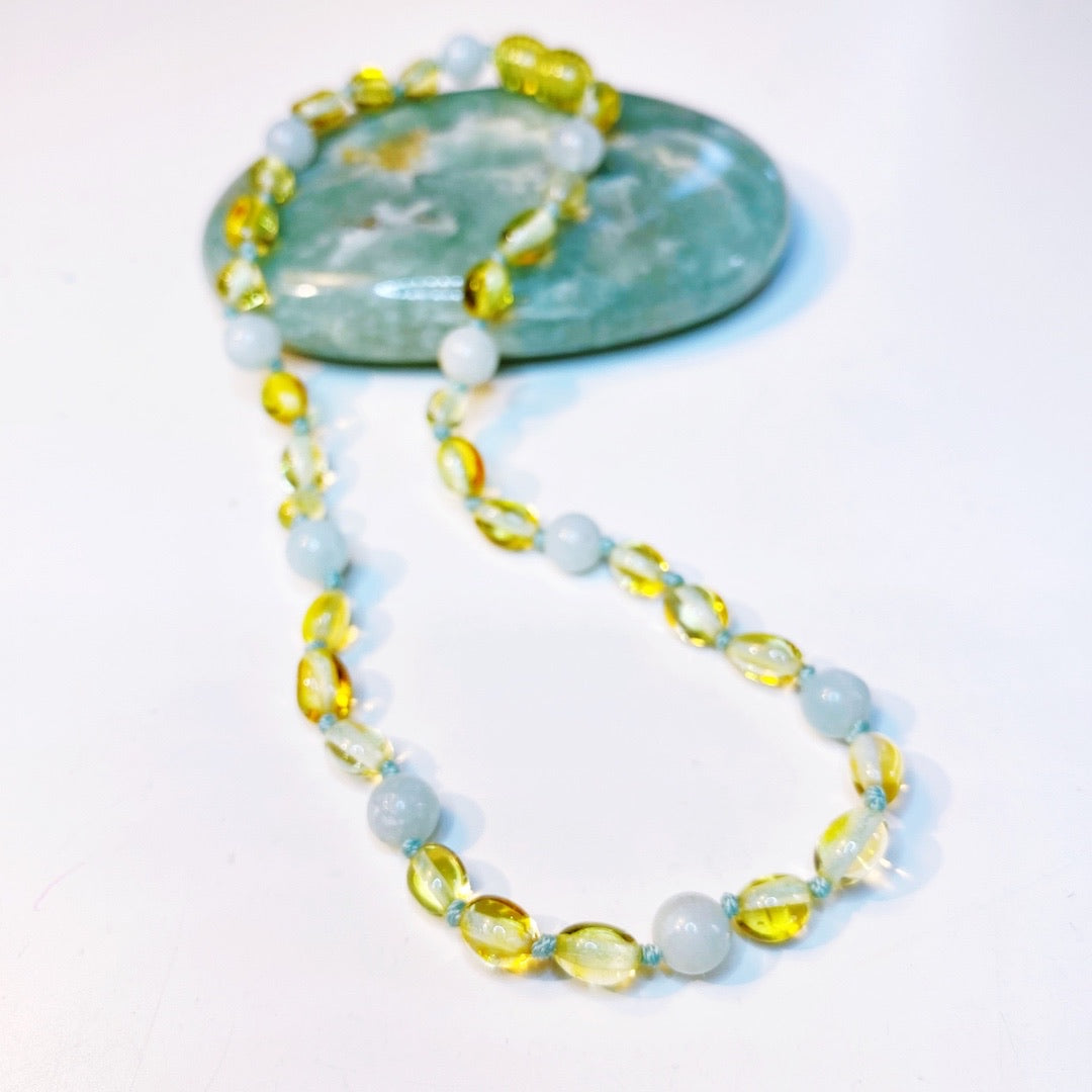 Lemonade Necklace - Baltic Mermaid