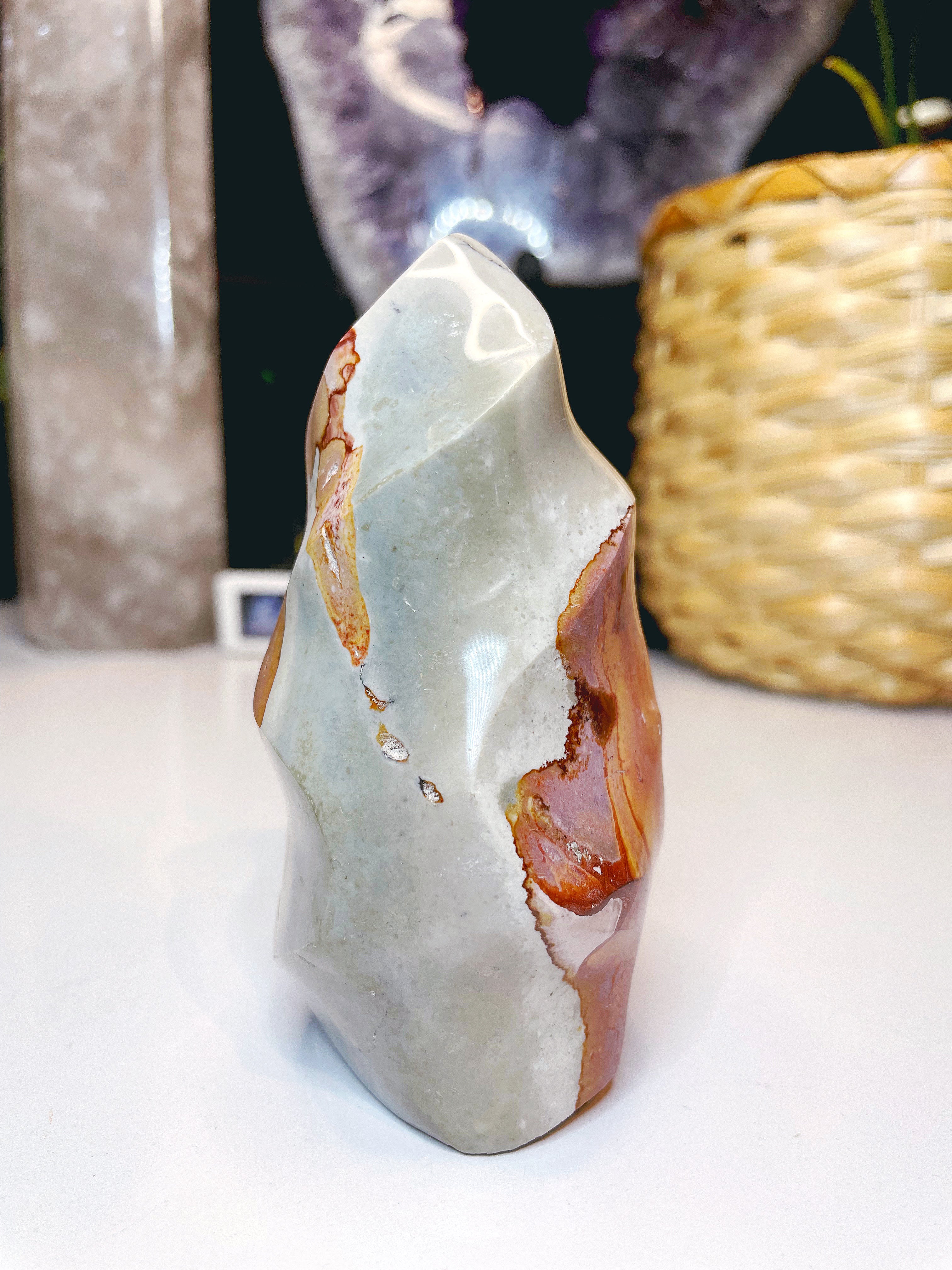 Polychrome Jasper Flame - Baltic Mermaid