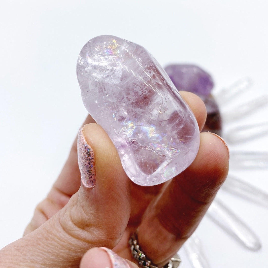 Amethyst Tumbled Stones - Baltic Mermaid
