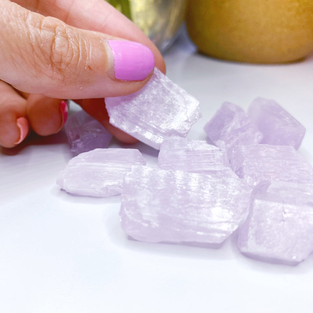 Raw Kunzite - Baltic Mermaid