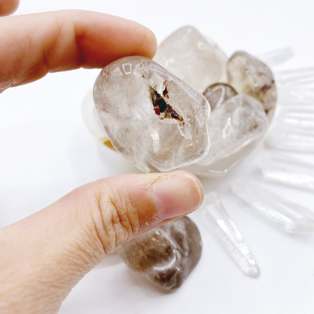 Smoky Quartz Tumbled Stones - Baltic Mermaid