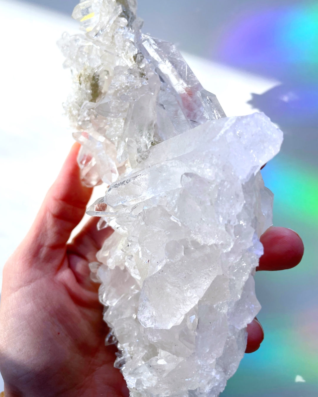 Clear Quartz Cluster - Baltic Mermaid