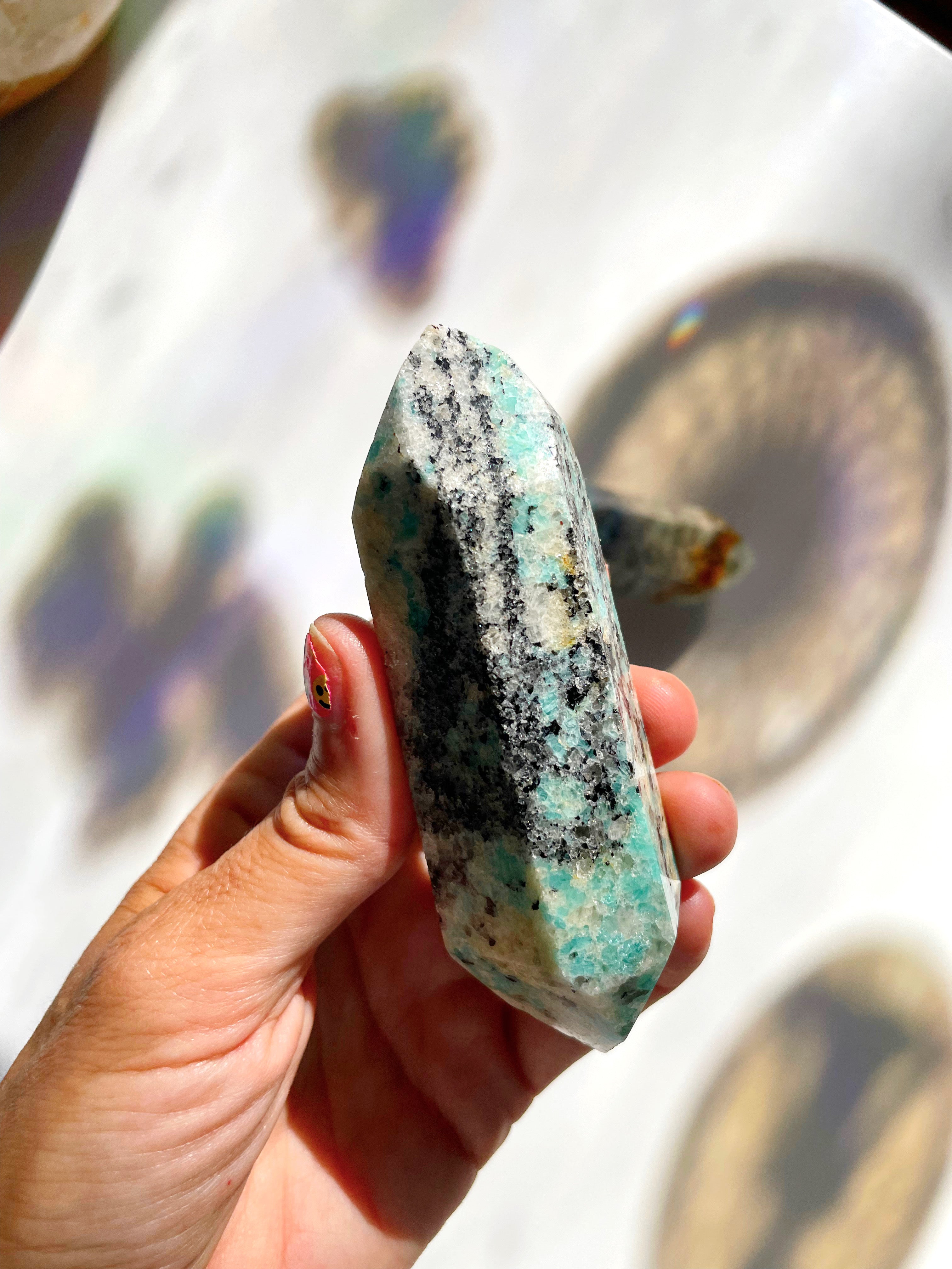 Amazonite DT Point - AAA - Baltic Mermaid