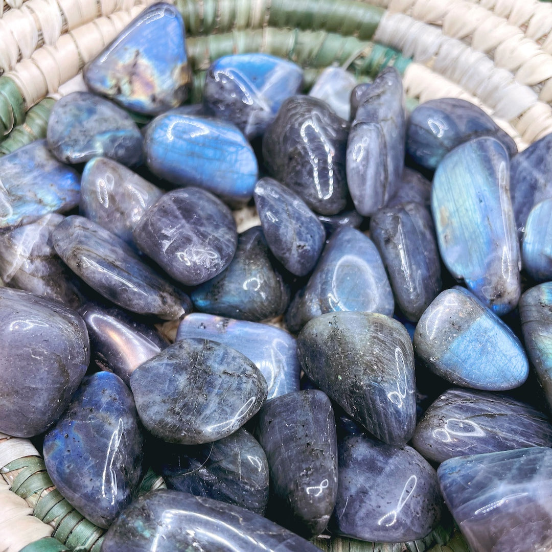Labradorite Tumbled Stones - Baltic Mermaid
