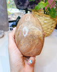 Peach Moonstone Freeform - Baltic Mermaid