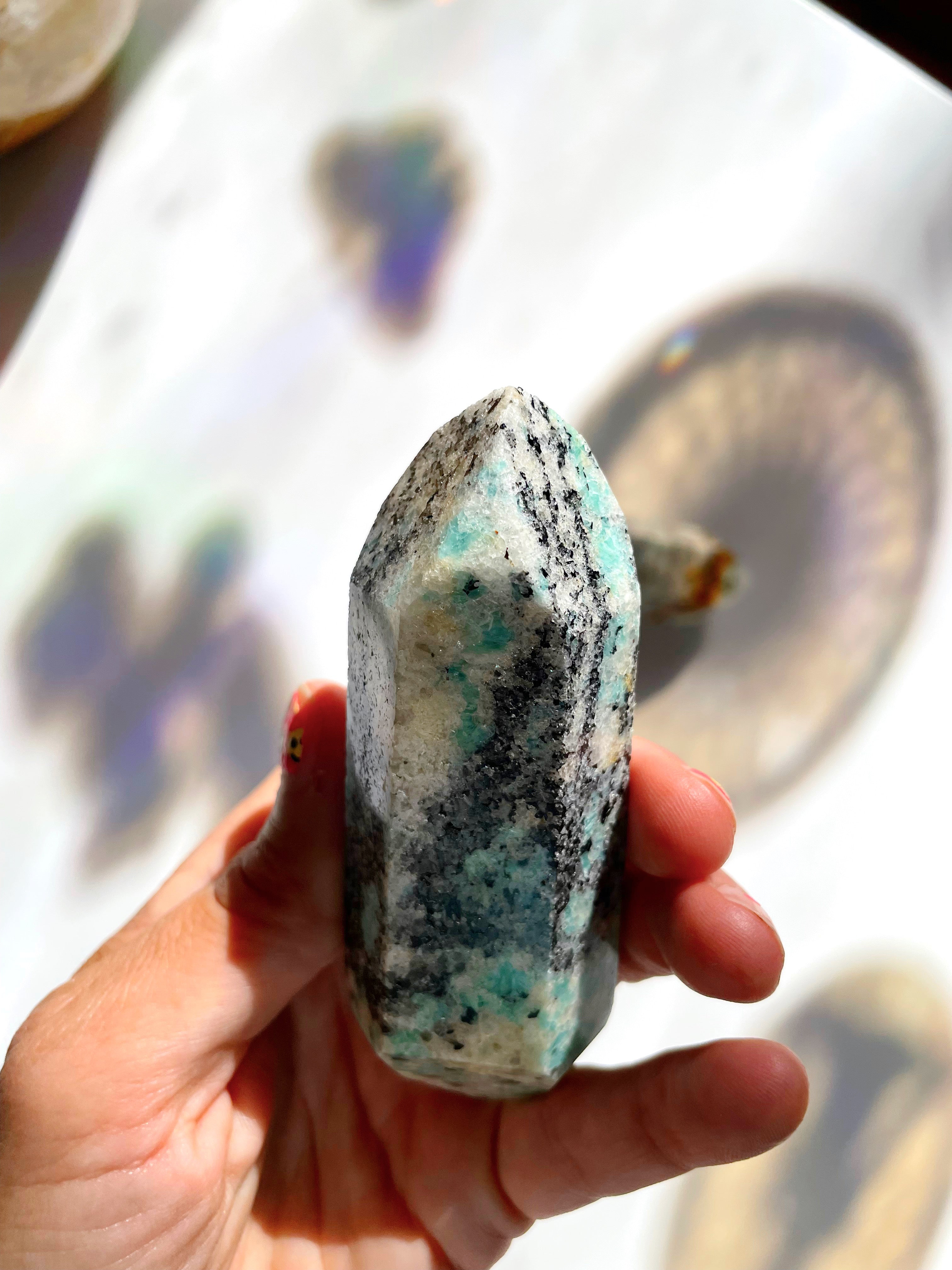 Amazonite DT Point - AAA - Baltic Mermaid