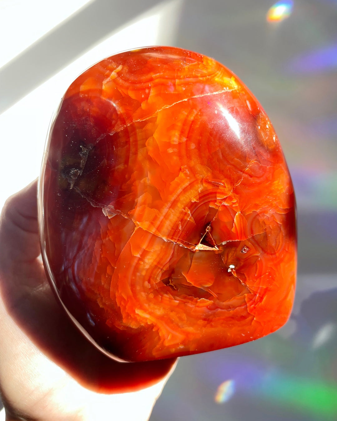 Carnelian Agate Freeform - Baltic Mermaid