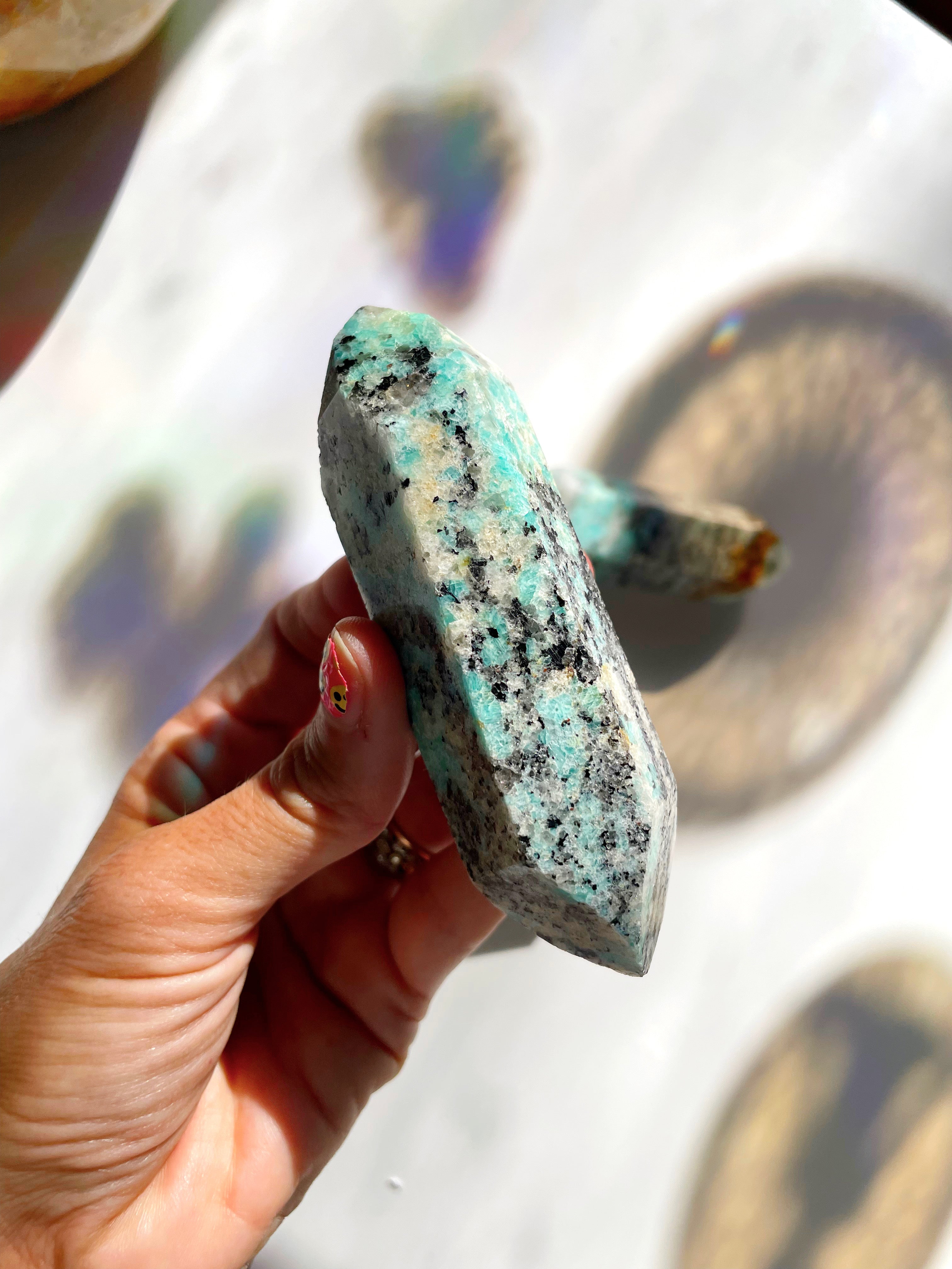 Amazonite DT Point - AAA - Baltic Mermaid