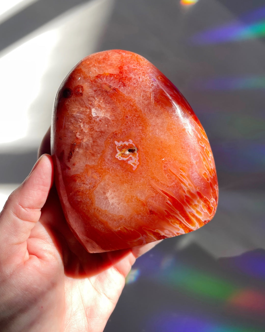 Carnelian Agate Freeform - Baltic Mermaid