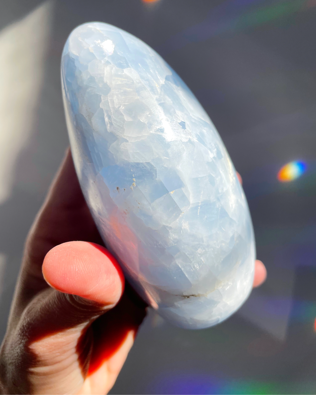 Blue Calcite Freeform - Baltic Mermaid