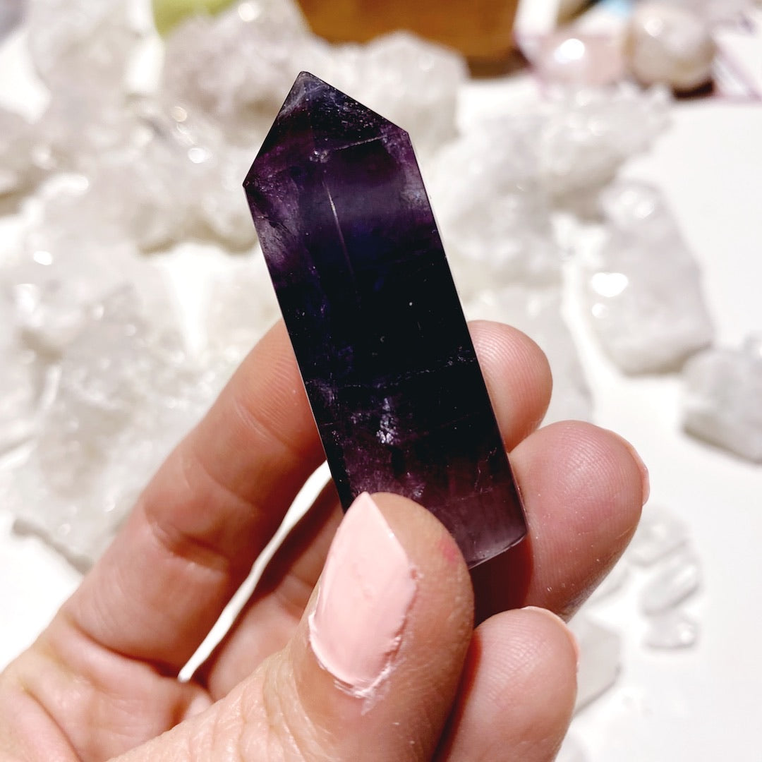 Little Fluorite Towers - Baltic Mermaid