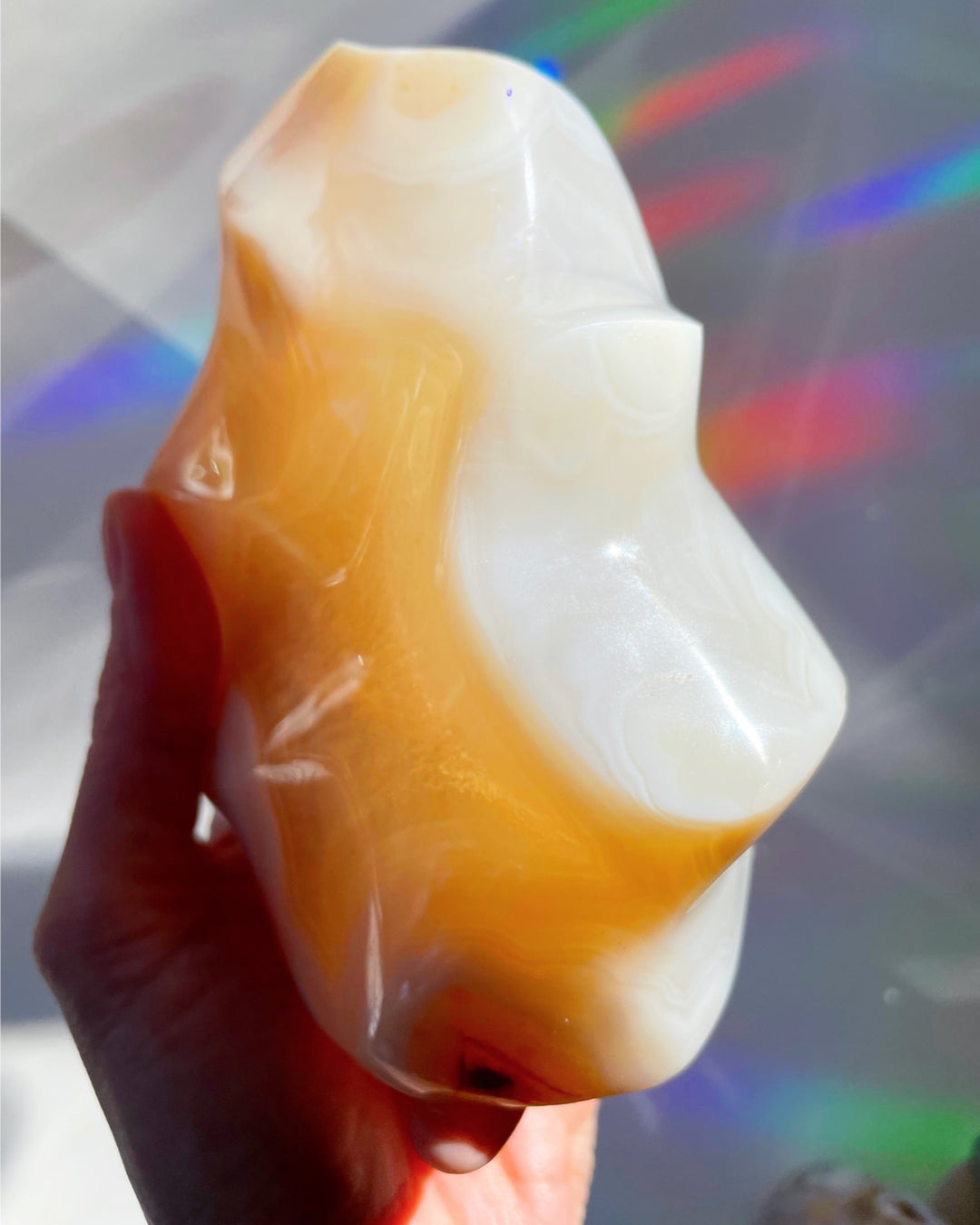 Flower Agate Flame - Baltic Mermaid