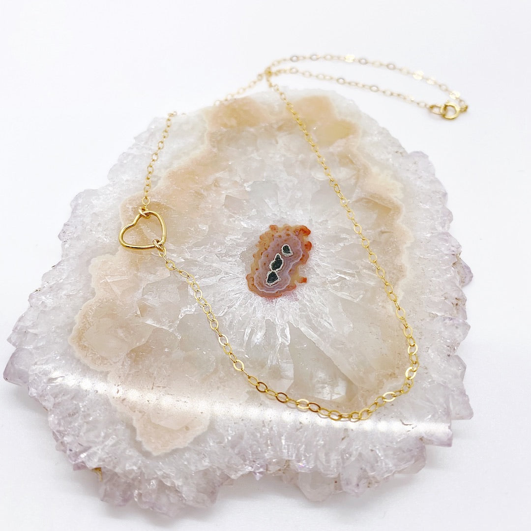 Heart Choker - Baltic Mermaid