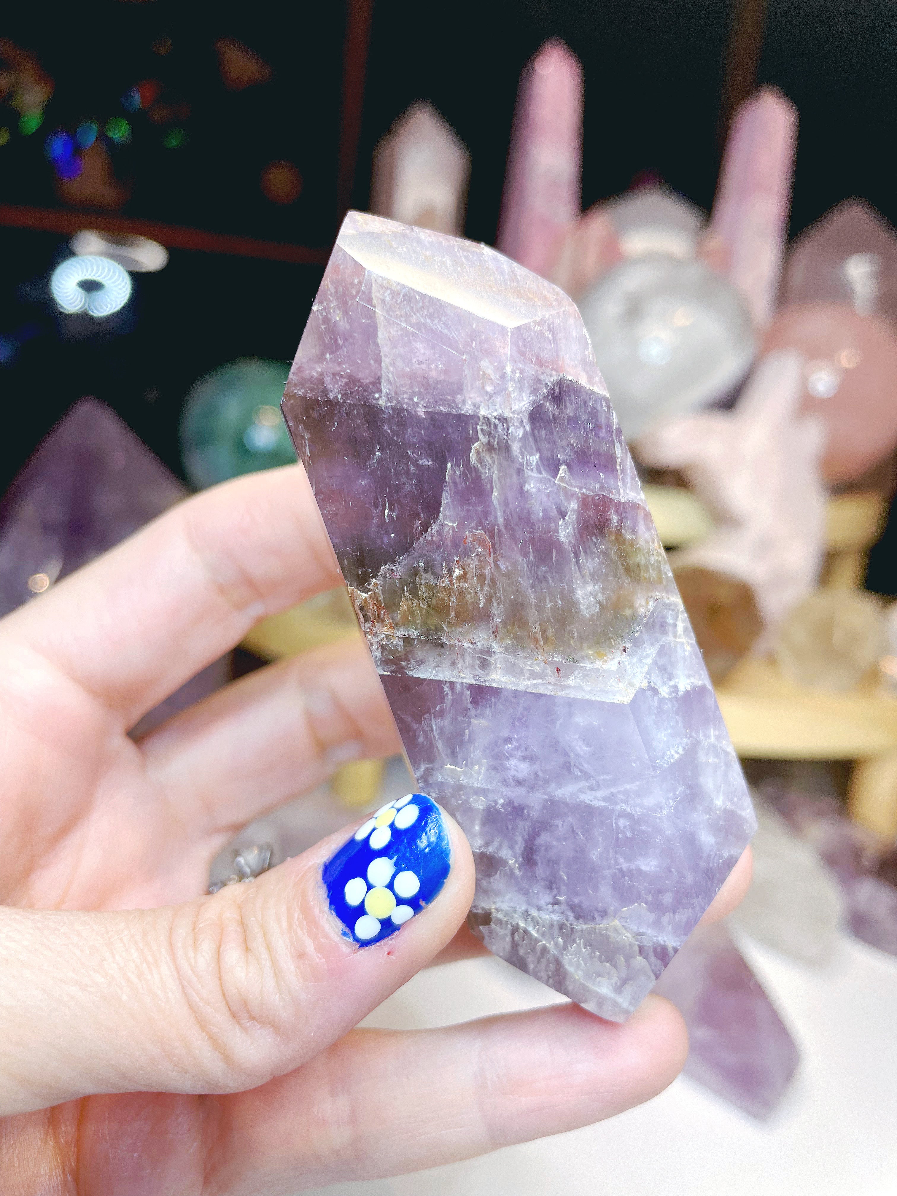 Double Terminated Super Seven Point - Baltic Mermaid